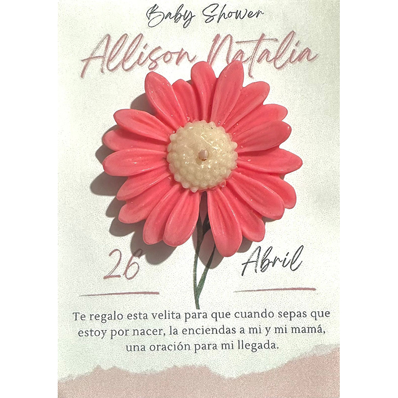 Tarjeta con margarita